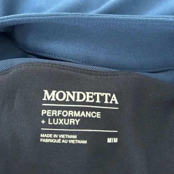 Mondetta Luxury + Performance Women’s Blue Athletic Dress Size Medium - Picture 10 of 11
